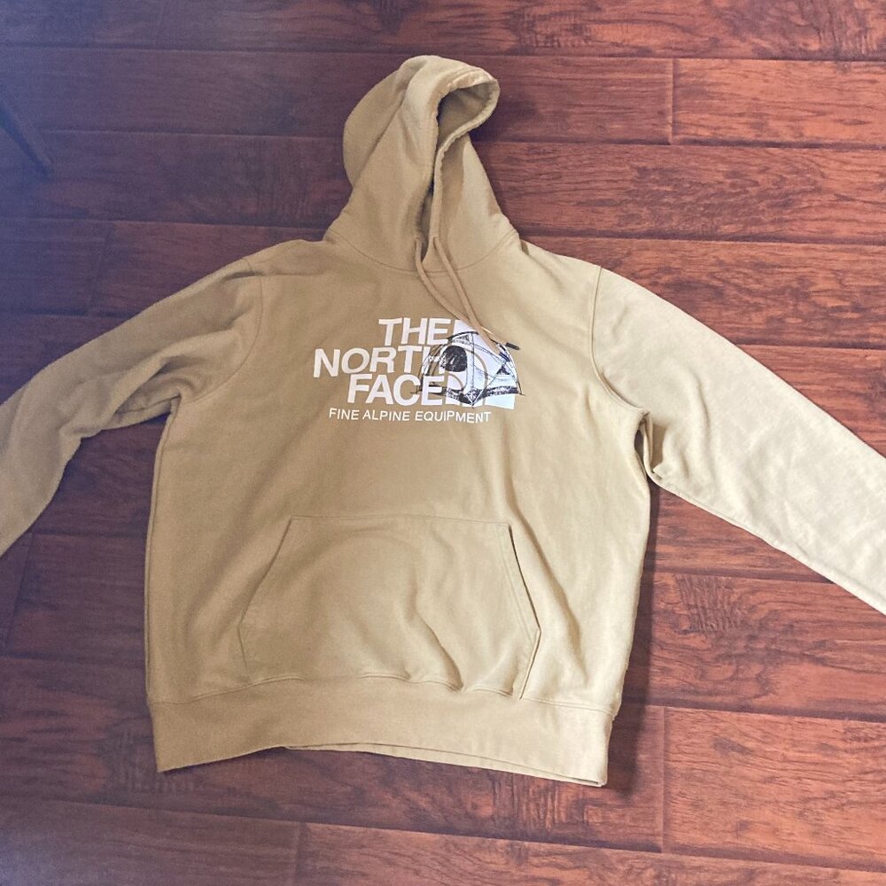 Yellow North Face Sweatshirt